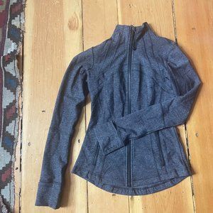 Lululemon Define Jacket Heathered Herringbone Heathered Black Jacket